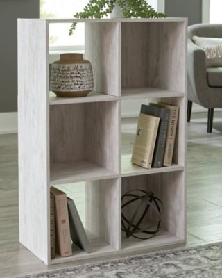 Paxberry Six Cube Organizer - White Cube Organizers modern furniture Contempo Furniture