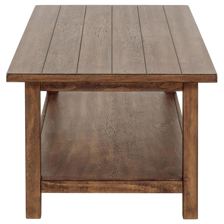 Payne - 2 Piece Coffee And End Table Set - Distressed Brown Table Set modern furniture Contempo Furniture