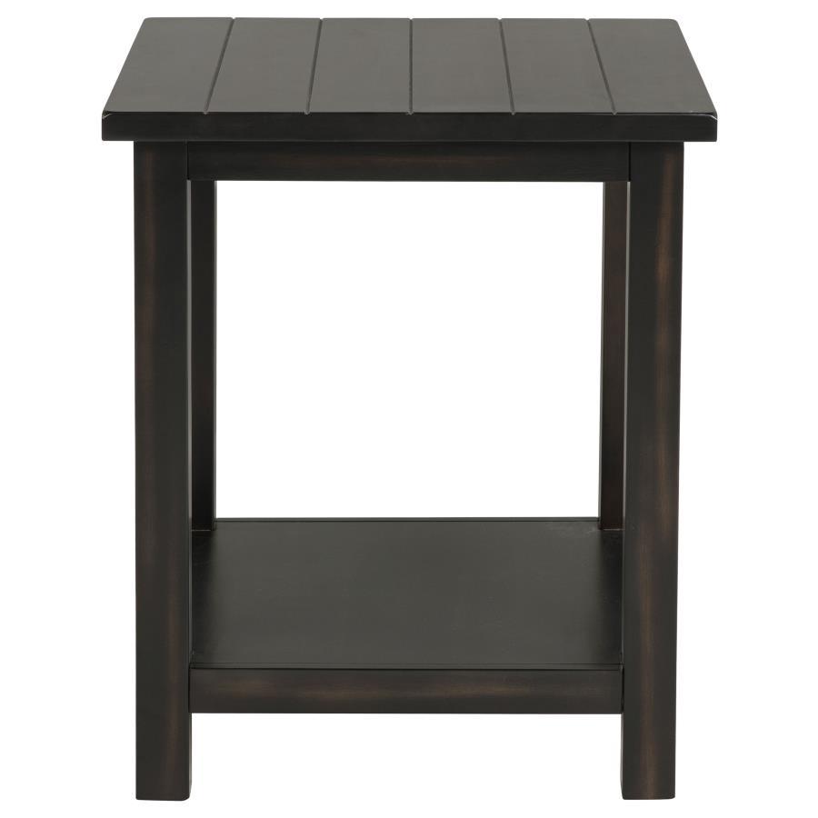 Payne - 2 Piece Coffee And End Table Set Distressed - Java Table Set modern furniture Contempo Furniture