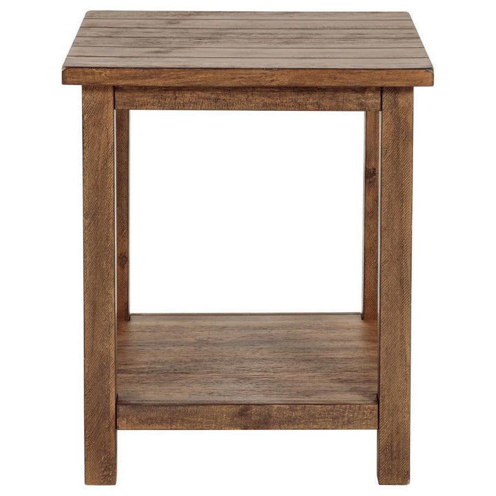 Payne - 3 Piece Coffee And End Table Set - Distressed Brown Table Set modern furniture Contempo Furniture