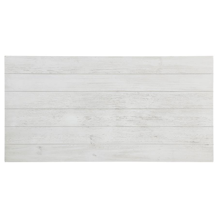 Payne - 3 Piece Coffee And End Table Set - Distressed White Table Set modern furniture Contempo Furniture