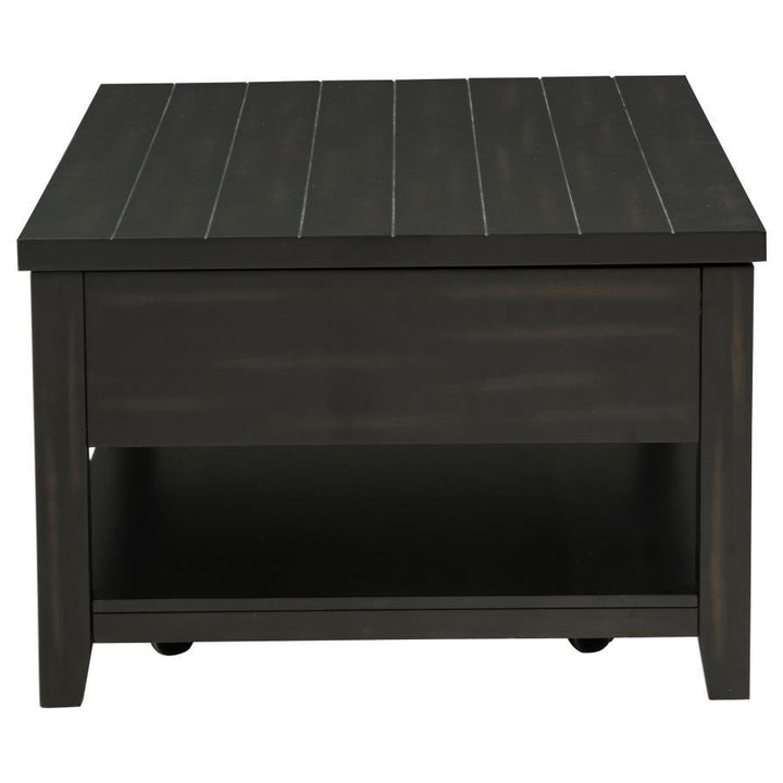 Payne - 48" Mobile Lift Top Coffee Table - Distressed Java Coffee Table modern furniture Contempo Furniture
