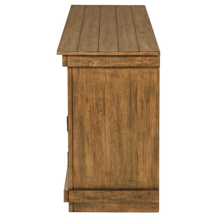 Payne - 60" TV Stand Media Console - Distressed Brown TV Stand modern furniture Contempo Furniture