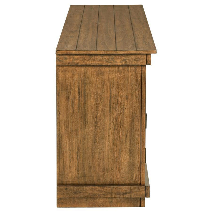 Payne - 60" TV Stand Media Console - Distressed Brown TV Stand modern furniture Contempo Furniture