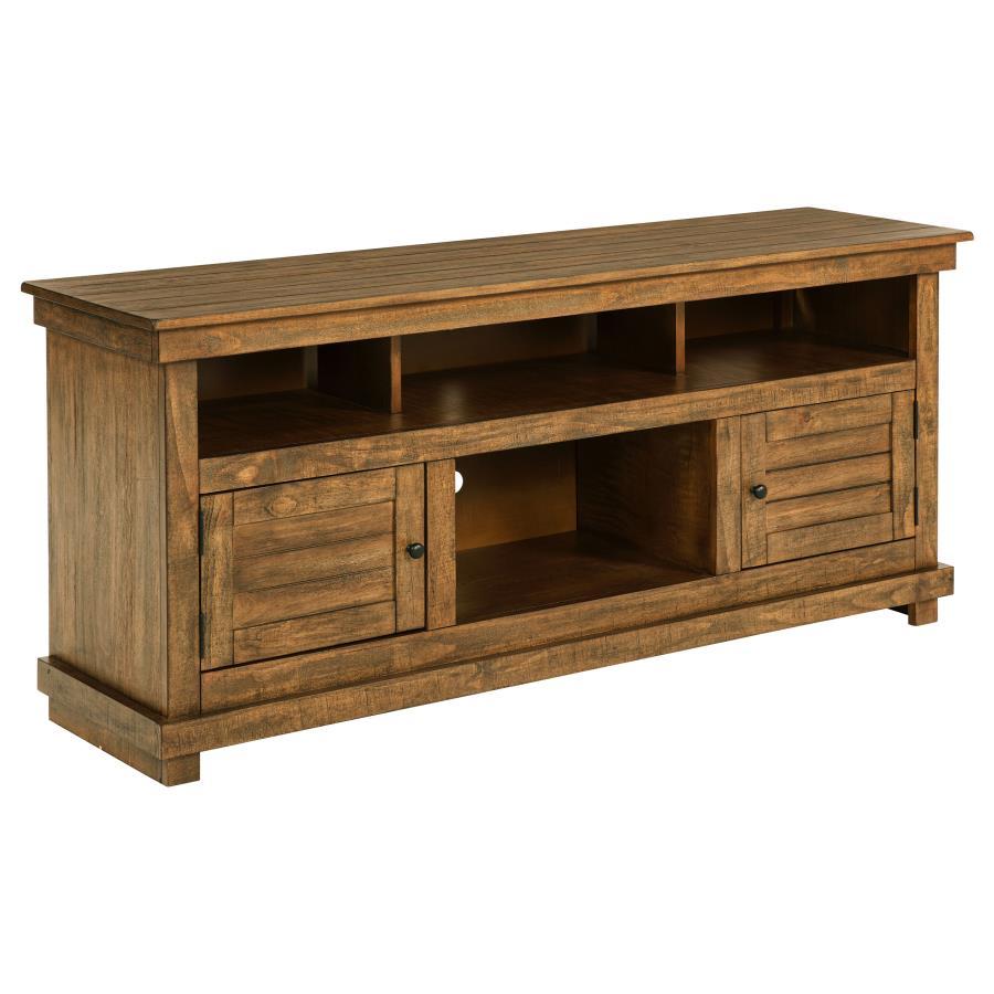 Payne - 60" TV Stand Media Console - Distressed Brown TV Stand modern furniture Contempo Furniture