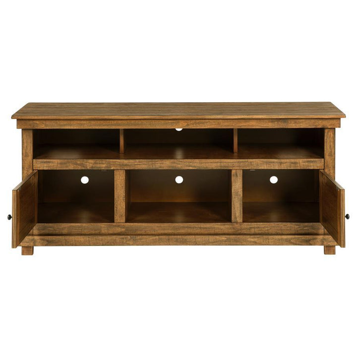 Payne - 60" TV Stand Media Console - Distressed Brown TV Stand modern furniture Contempo Furniture