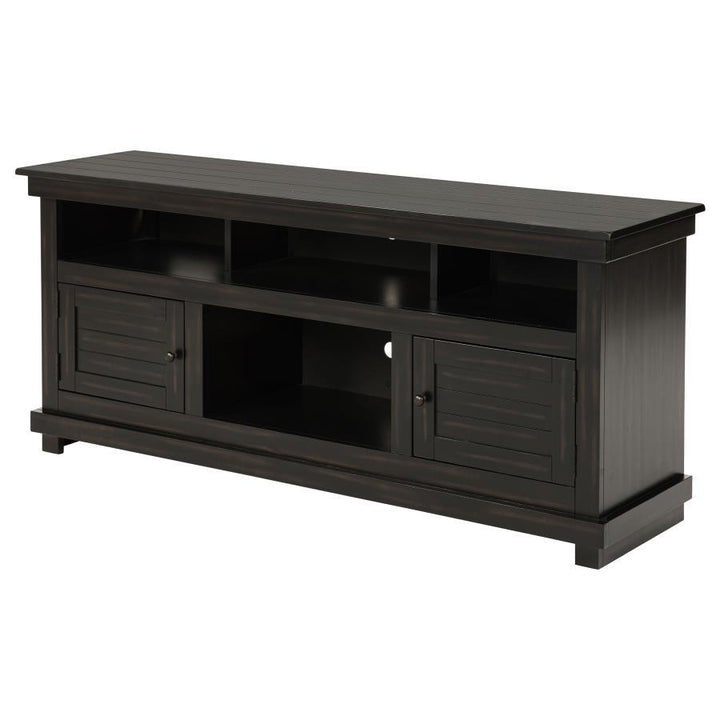 Payne - 60" TV Stand Media Console - Distressed Java TV Stand modern furniture Contempo Furniture