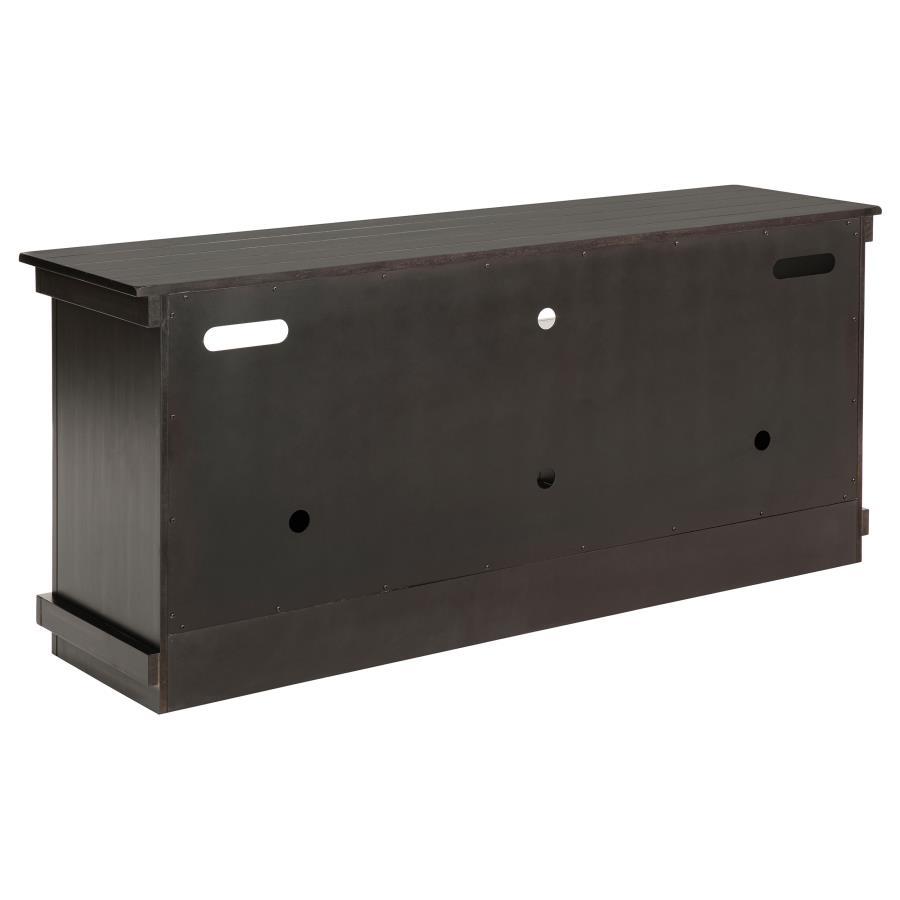 Payne - 60" TV Stand Media Console - Distressed Java TV Stand modern furniture Contempo Furniture