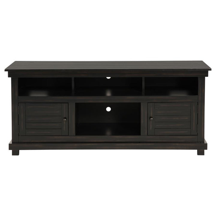 Payne - 60" TV Stand Media Console - Distressed Java TV Stand modern furniture Contempo Furniture