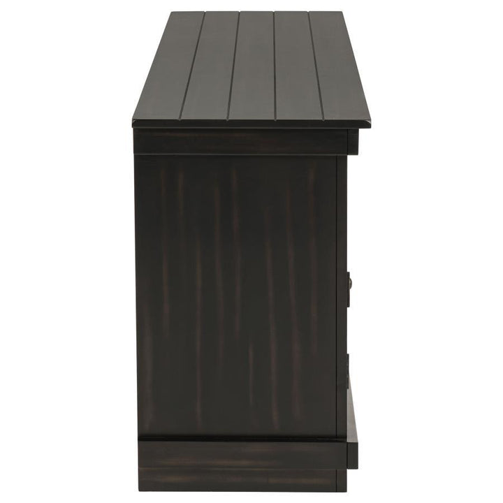 Payne - 60" TV Stand Media Console - Distressed Java TV Stand modern furniture Contempo Furniture