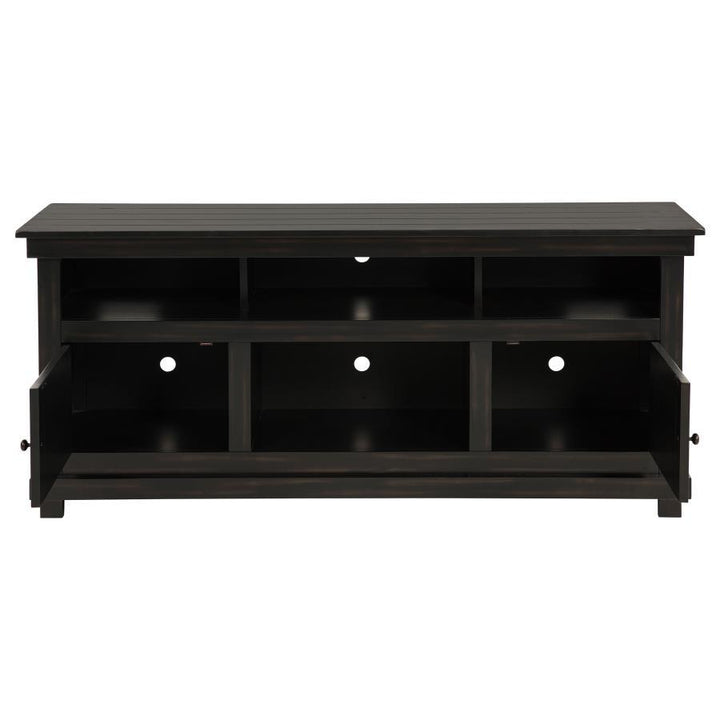 Payne - 60" TV Stand Media Console - Distressed Java TV Stand modern furniture Contempo Furniture