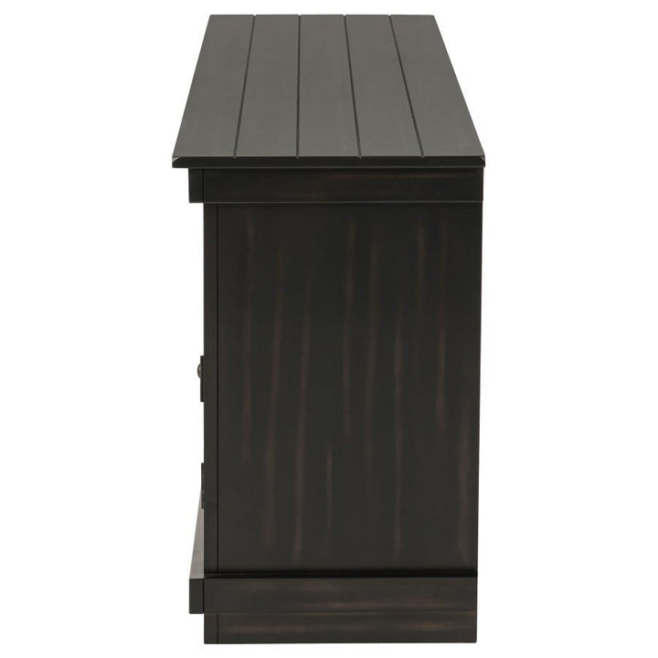 Payne - 60" TV Stand Media Console - Distressed Java TV Stand modern furniture Contempo Furniture