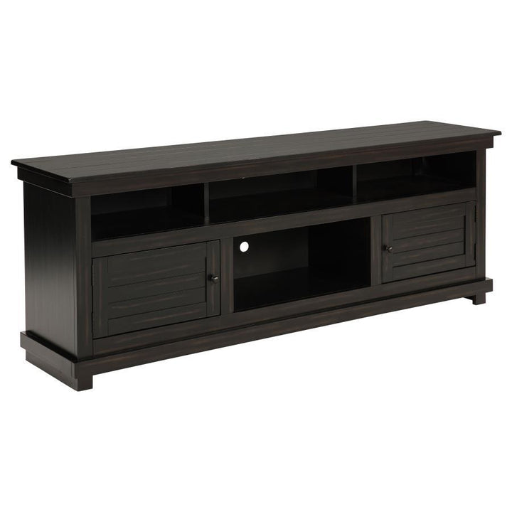 Payne - TV Stand Media Console - Java TV Stand modern furniture Contempo Furniture