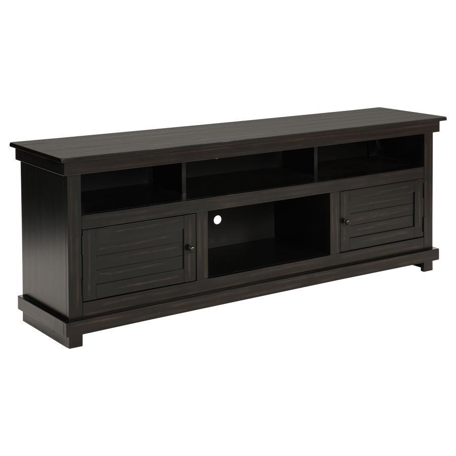 Payne - TV Stand Media Console - Java TV Stand modern furniture Contempo Furniture