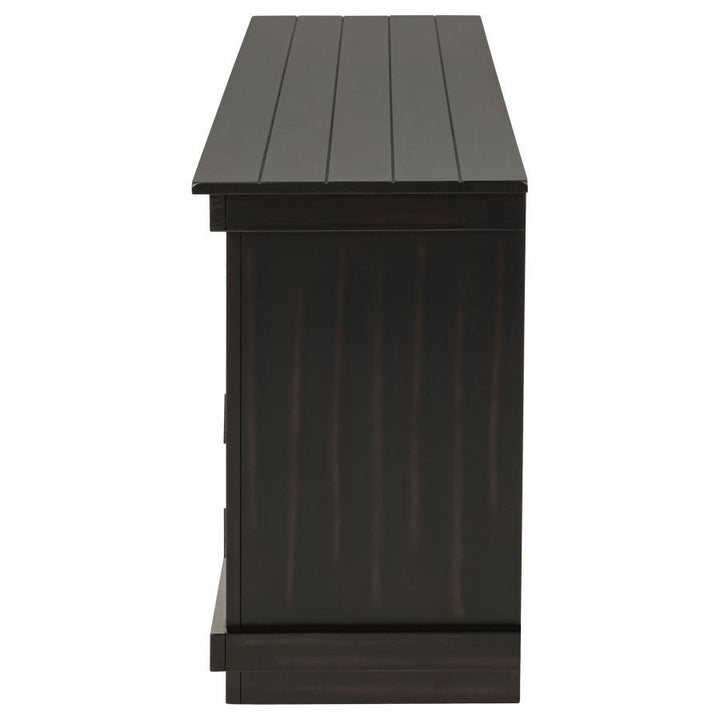 Payne - TV Stand Media Console - Java TV Stand modern furniture Contempo Furniture