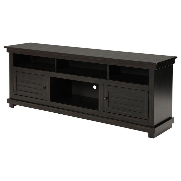 Payne - TV Stand Media Console - Java TV Stand modern furniture Contempo Furniture