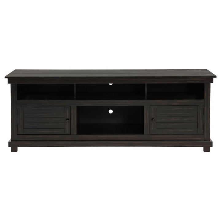 Payne - TV Stand Media Console - Java TV Stand modern furniture Contempo Furniture