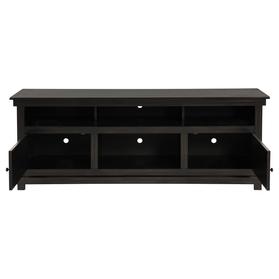 Payne - TV Stand Media Console - Java TV Stand modern furniture Contempo Furniture