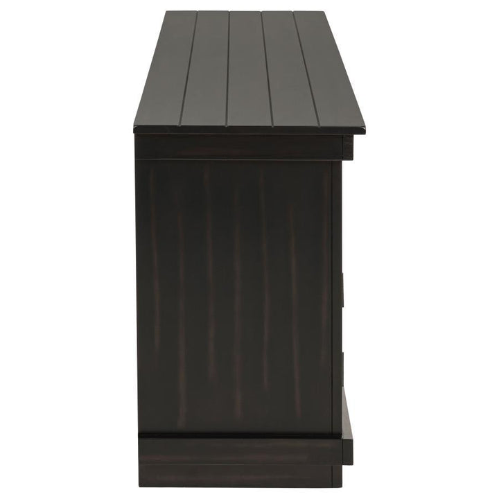 Payne - TV Stand Media Console - Java TV Stand modern furniture Contempo Furniture