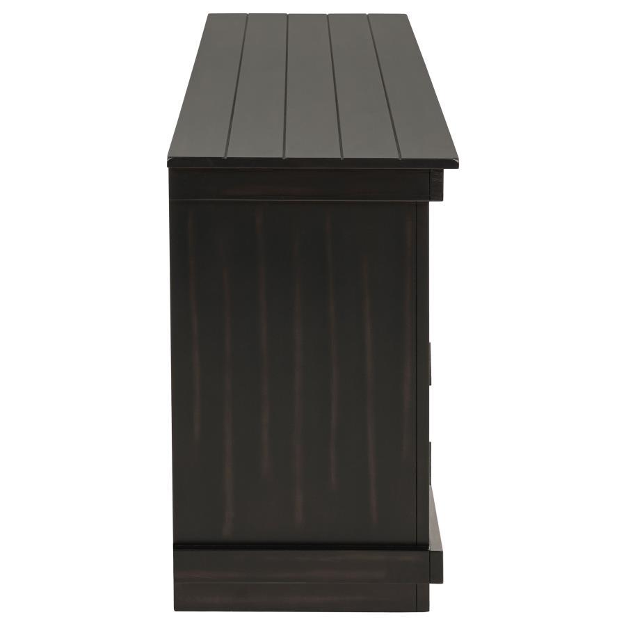 Payne - TV Stand Media Console - Java TV Stand modern furniture Contempo Furniture