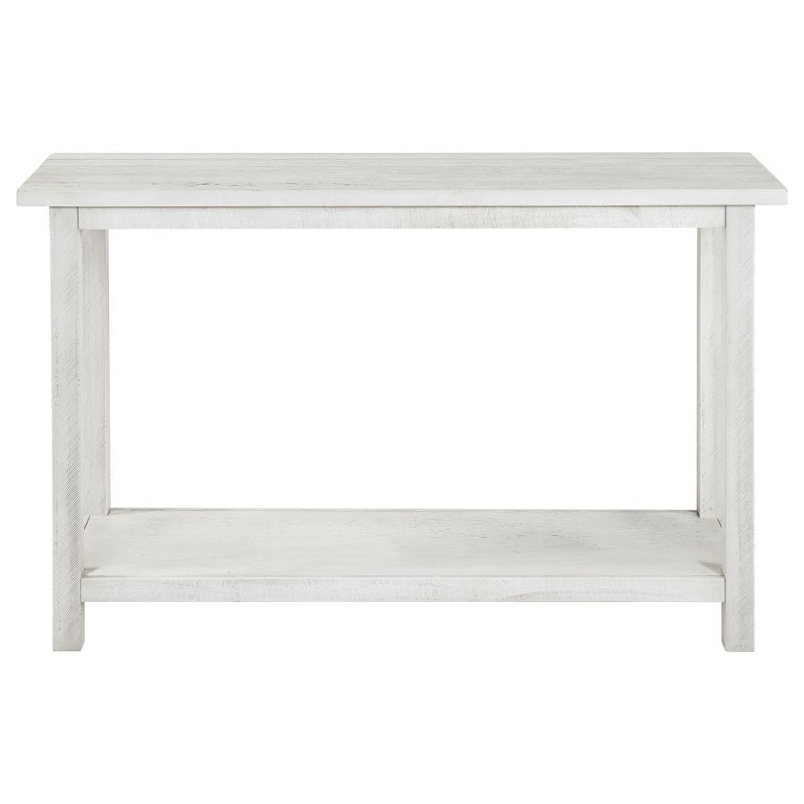 Payne - Wood Entryway Sofa Console Table - White Console Table modern furniture Contempo Furniture