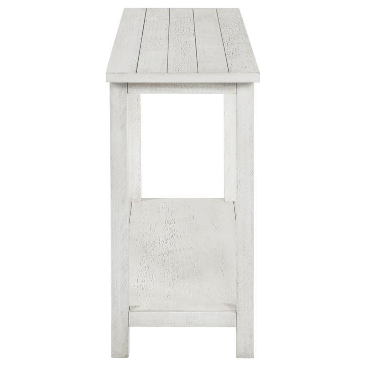 Payne - Wood Entryway Sofa Console Table - White Console Table modern furniture Contempo Furniture