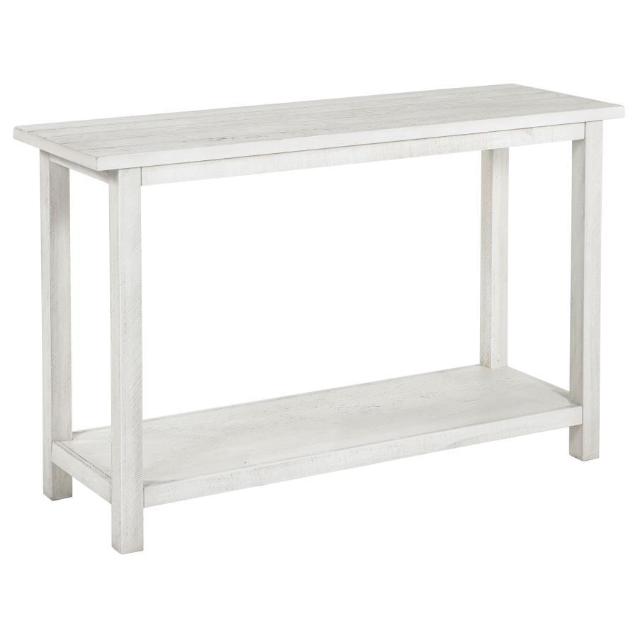 Payne - Wood Entryway Sofa Console Table - White Console Table modern furniture Contempo Furniture