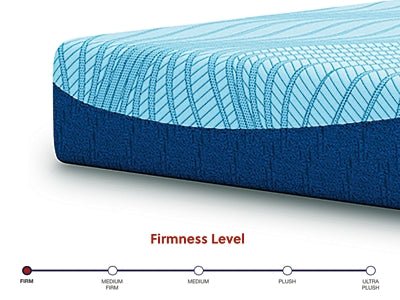 Peak 2.0 10 Memory Foam Queen Mattress - Blue Memory Foam Mattress modern furniture Contempo Furniture