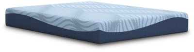 Peak 2.0 10 Memory Foam Twin Mattress - Blue Memory Foam Mattress modern furniture Contempo Furniture