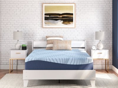 Peak 2.0 12 Memory Foam Full Mattress - Blue Memory Foam Mattress modern furniture Contempo Furniture