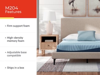 Peak 2.0 8 Memory Foam California King Mattress - Blue Memory Foam Mattress modern furniture Contempo Furniture