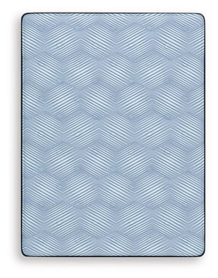 Peak 2.0 Bonnell Twin Mattress - Blue Hybrid Mattress modern furniture Contempo Furniture