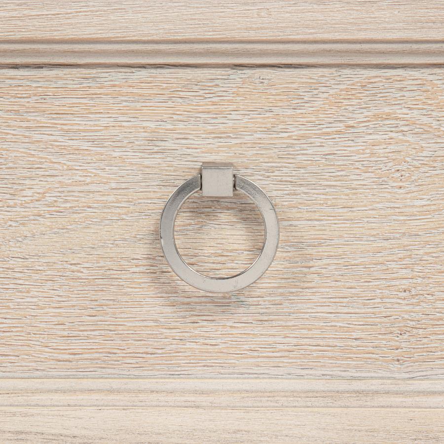 Pembroke - 6 - Drawer Bedroom Dresser Cabinet - Washed Oak Dressers modern furniture Contempo Furniture