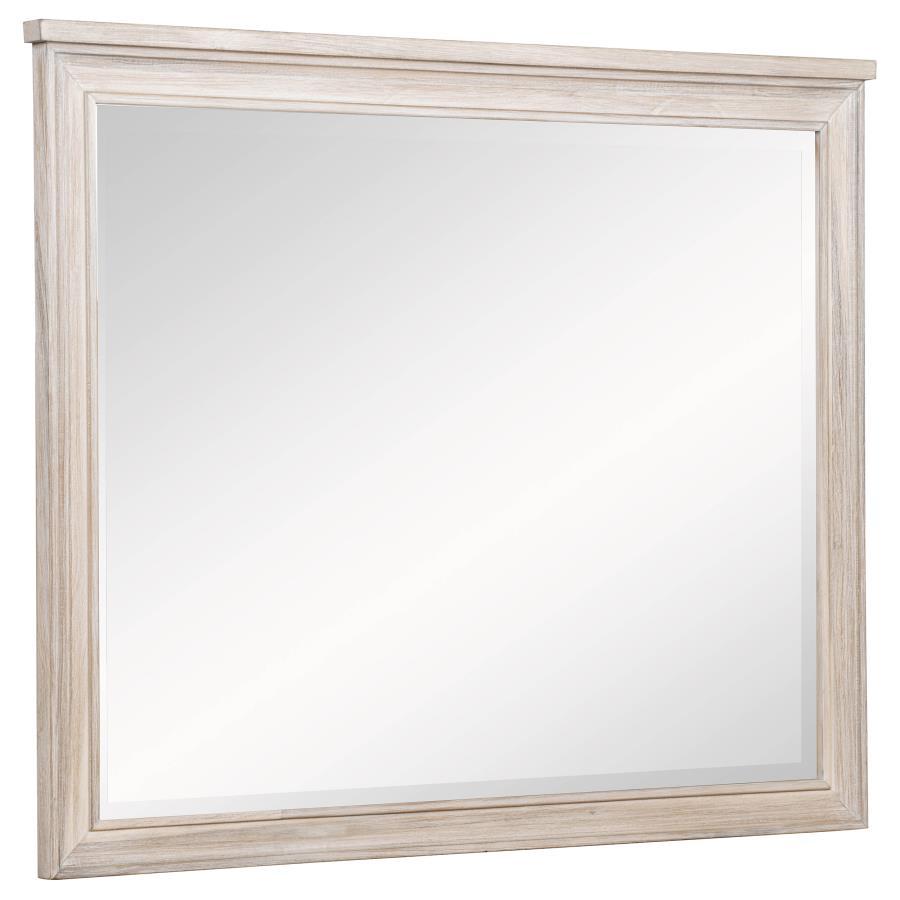 Pembroke - Dresser Mirror - Washed Oak Mirror modern furniture Contempo Furniture