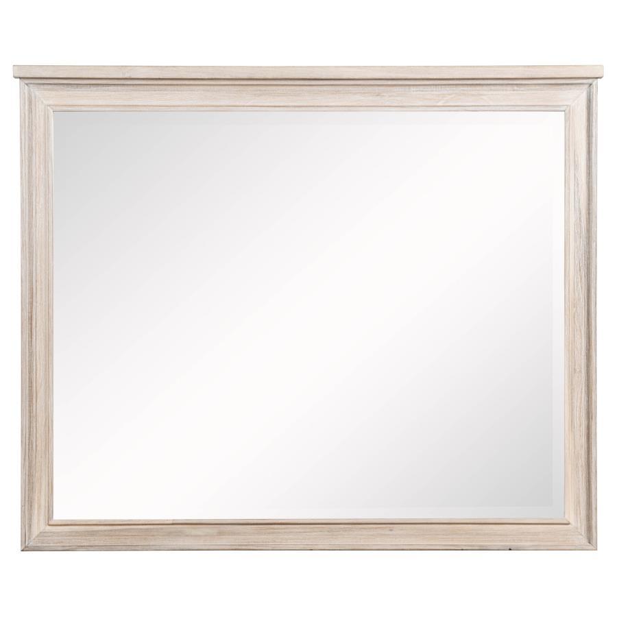 Pembroke - Dresser Mirror - Washed Oak Mirror modern furniture Contempo Furniture