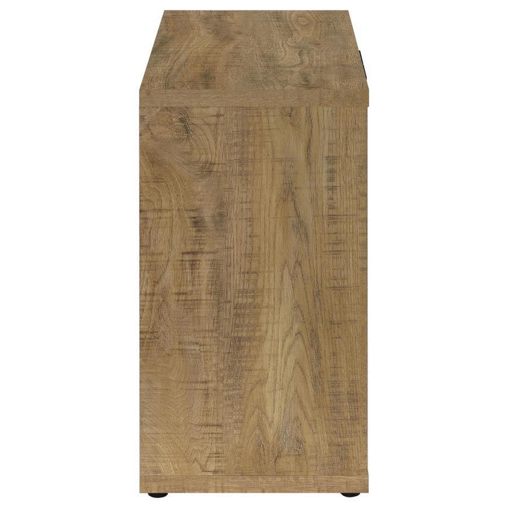Pepita - 2 Door Engineered Wood Accent Cabinet - Mango Brown Accent Cabinet modern furniture Contempo Furniture