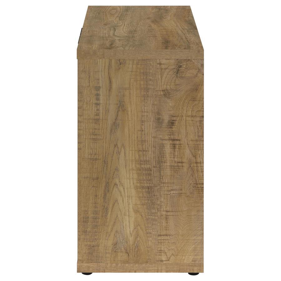 Pepita - 2 Door Engineered Wood Accent Cabinet - Mango Brown Accent Cabinet modern furniture Contempo Furniture
