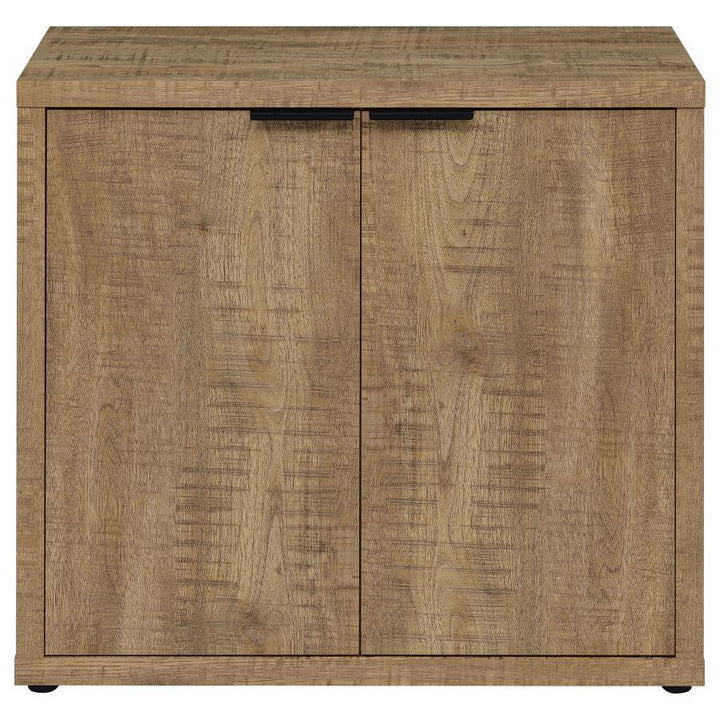 Pepita - 2 Door Engineered Wood Accent Cabinet - Mango Brown Accent Cabinet modern furniture Contempo Furniture