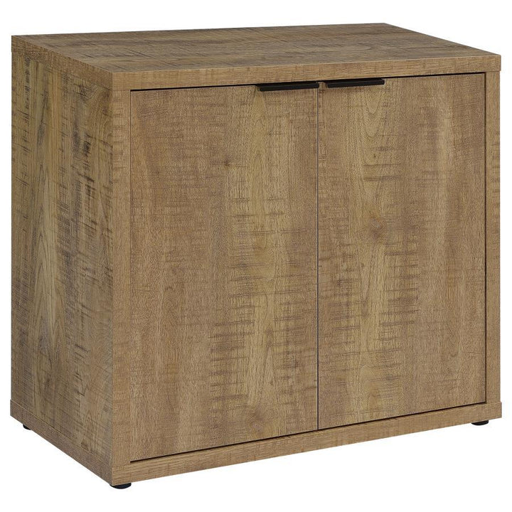 Pepita - 2 Door Engineered Wood Accent Cabinet - Mango Brown Accent Cabinet modern furniture Contempo Furniture