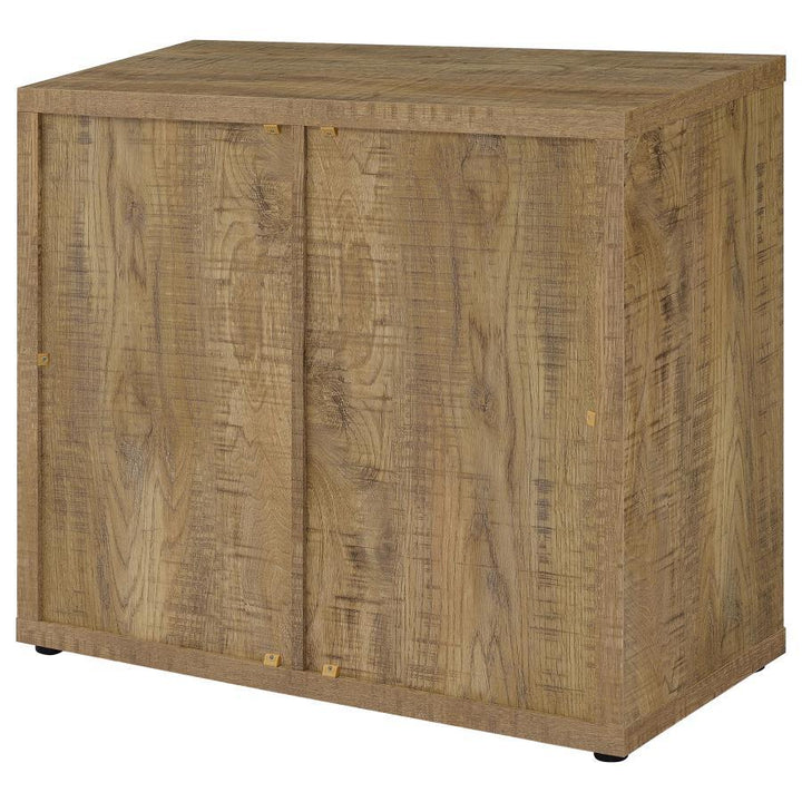 Pepita - 2 Door Engineered Wood Accent Cabinet - Mango Brown Accent Cabinet modern furniture Contempo Furniture