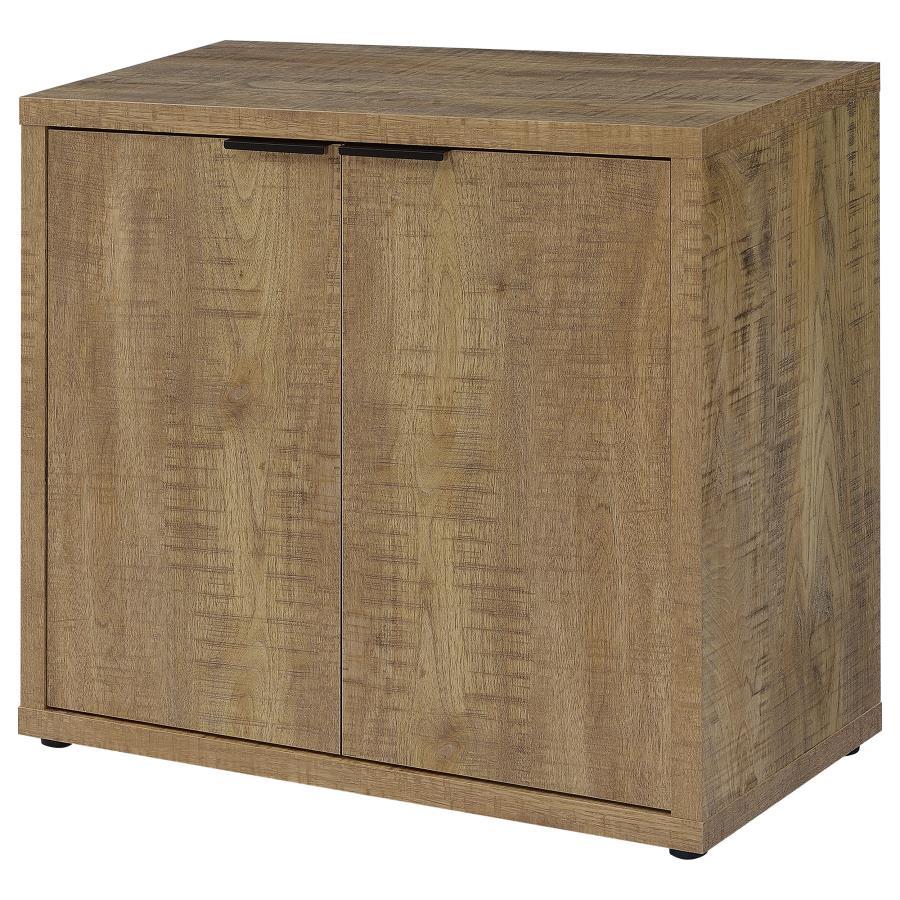 Pepita - 2 Door Engineered Wood Accent Cabinet - Mango Brown Accent Cabinet modern furniture Contempo Furniture