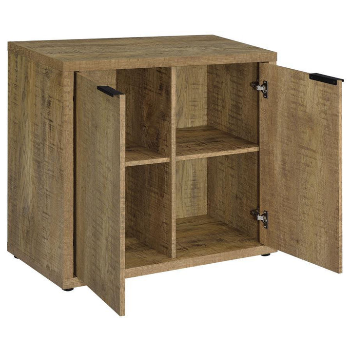 Pepita - 2 Door Engineered Wood Accent Cabinet - Mango Brown Accent Cabinet modern furniture Contempo Furniture