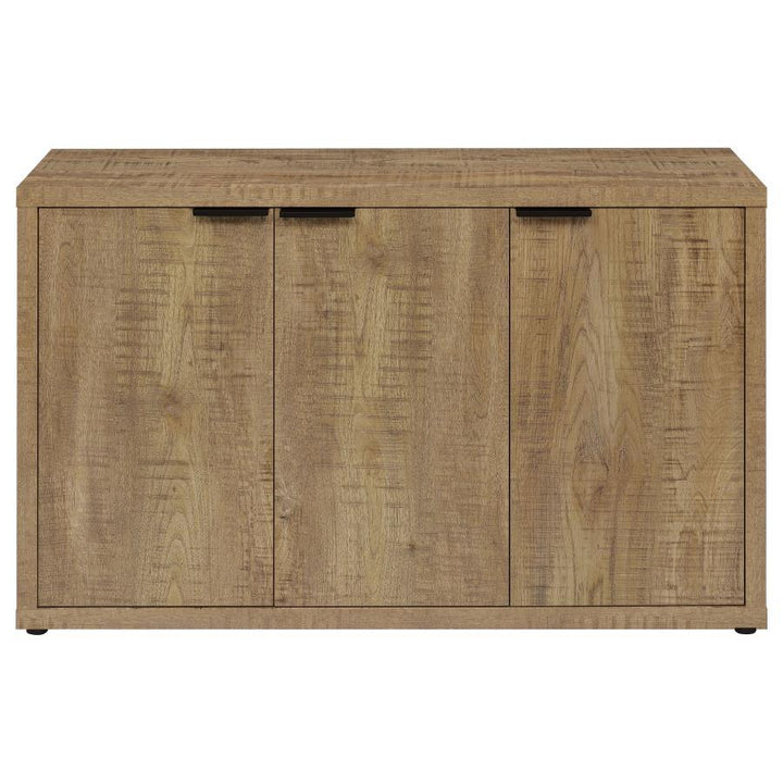 Pepita - 3 Door Engineered Wood Accent Cabinet - Mango Brown Accent Cabinet modern furniture Contempo Furniture