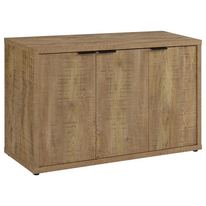 Pepita - 3 Door Engineered Wood Accent Cabinet - Mango Brown Accent Cabinet modern furniture Contempo Furniture