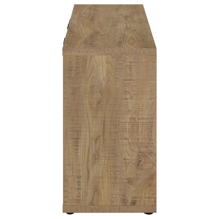 Pepita - 3 Door Engineered Wood Accent Cabinet - Mango Brown Accent Cabinet modern furniture Contempo Furniture