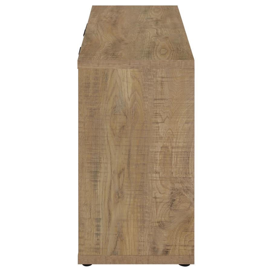 Pepita - 3 Door Engineered Wood Accent Cabinet - Mango Brown Accent Cabinet modern furniture Contempo Furniture
