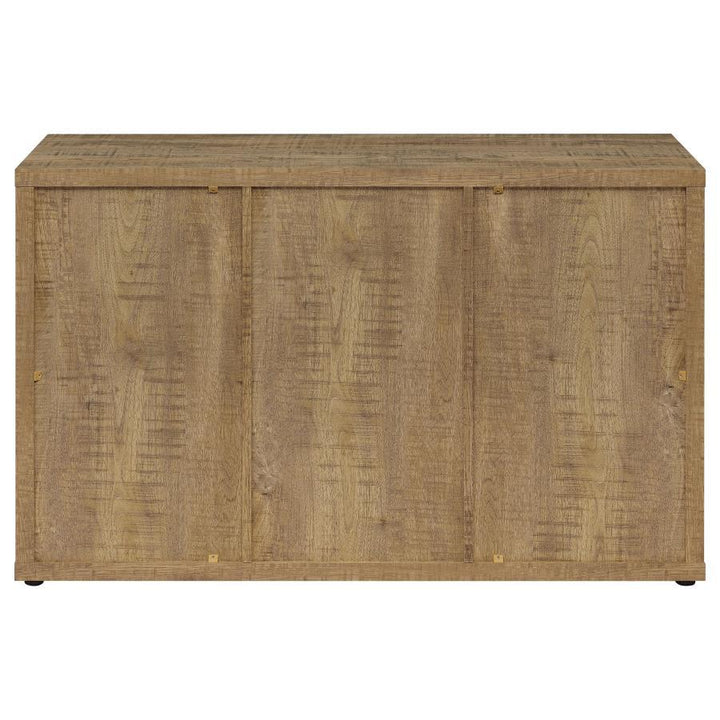 Pepita - 3 Door Engineered Wood Accent Cabinet - Mango Brown Accent Cabinet modern furniture Contempo Furniture