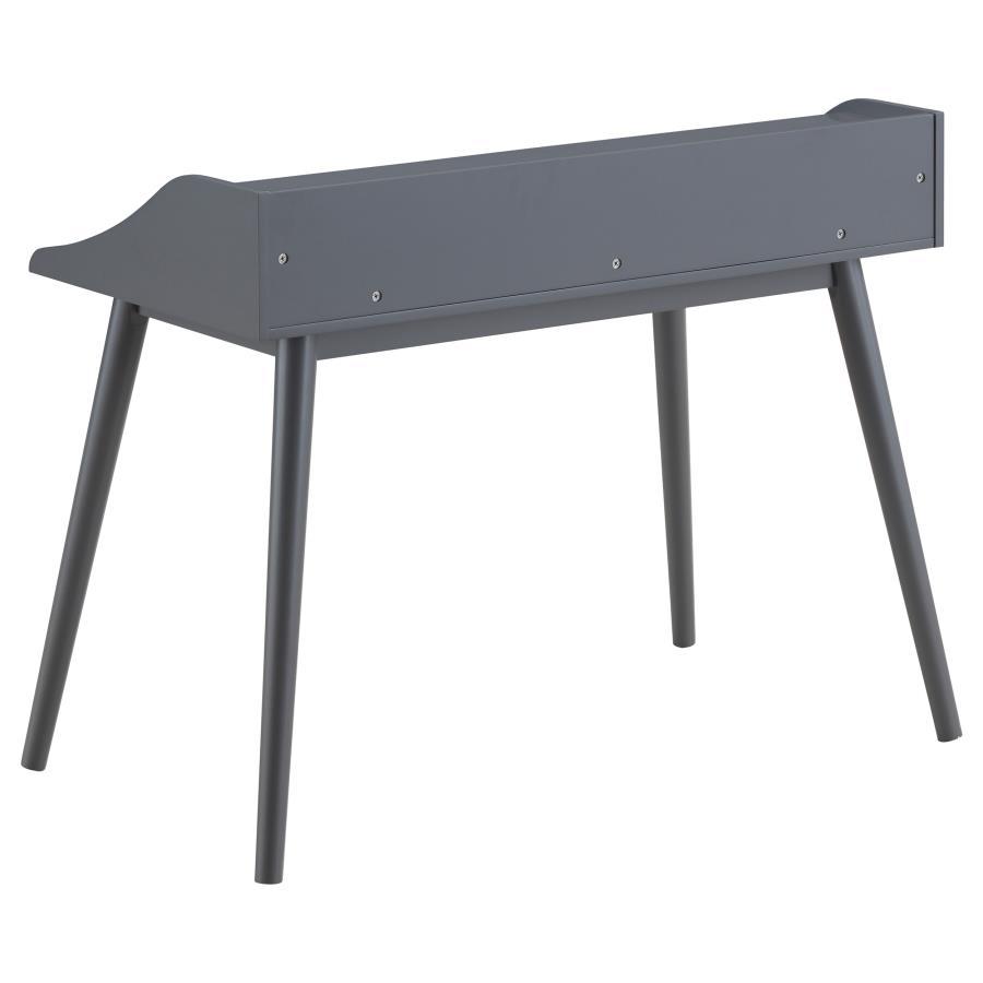 Percy - 4 - Compartment Writing Desk - Gray Writing Desk modern furniture Contempo Furniture