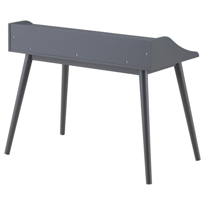 Percy - 4 - Compartment Writing Desk - Gray Writing Desk modern furniture Contempo Furniture