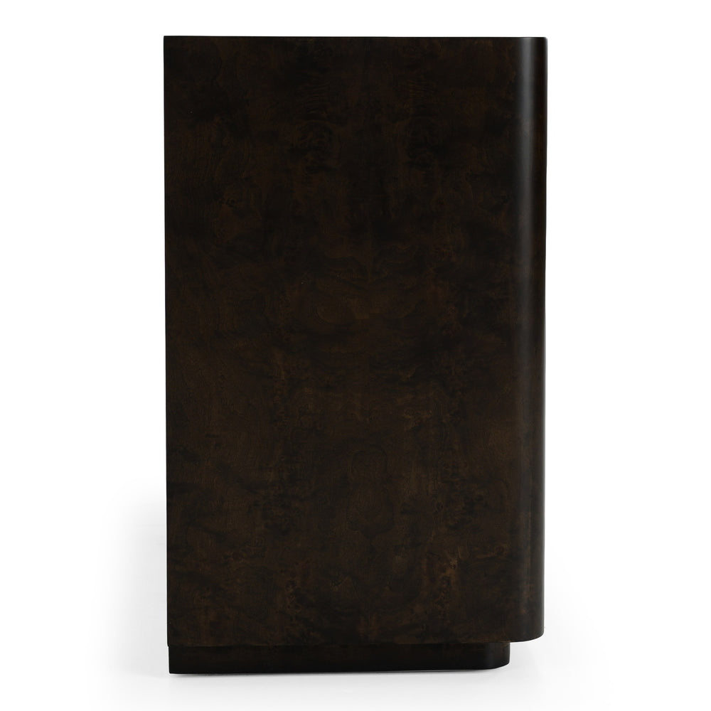 Perez - Modern Dark Burl Dresser